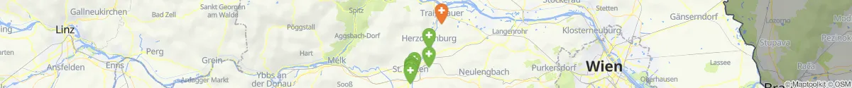Map view for Pharmacies emergency services nearby Herzogenburg (Sankt Pölten (Land), Niederösterreich)